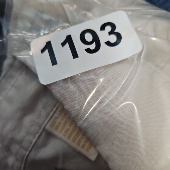 Bohio Linen Shirt Mens XL Summer Ivory White Short Sleeve - Picture 9 of 10